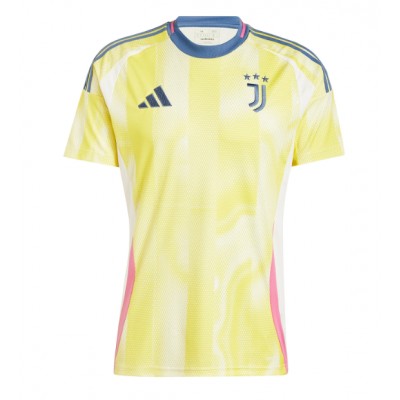 Fotbalové Dres Juventus Dusan Vlahovic #9 Venkovní 2024-25 Krátký Rukáv Fotbalové Dres Juventus Dusan Vlahovic #9 Venkovní 2024-25 Krátký Rukáv